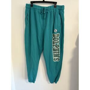 Miami Dolphins NFL Team Apparel Sleepwear Jogger Pants 2XL Drawstring Mens